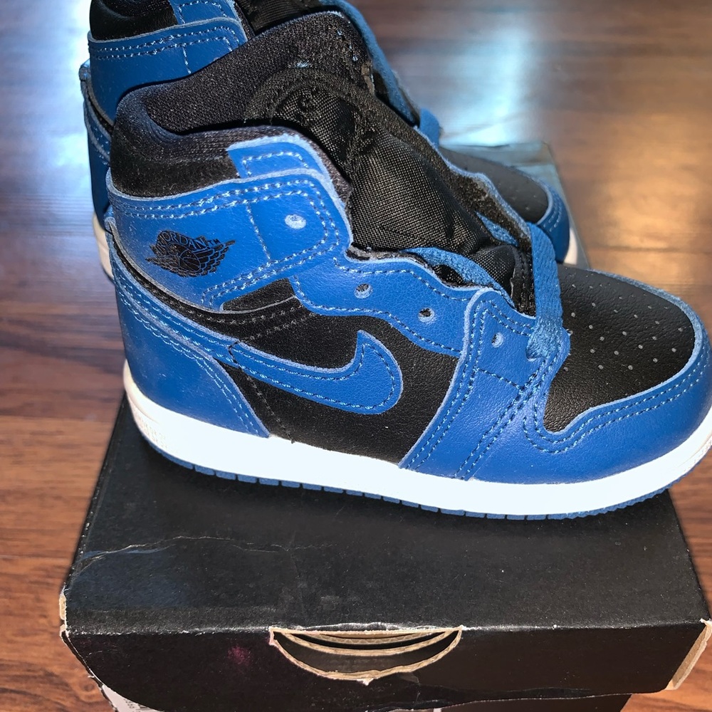 Toddler Jordan 1 Marina Blue/Black